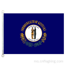 Bendera Kentucky 90 * 150cm 100% polyster
